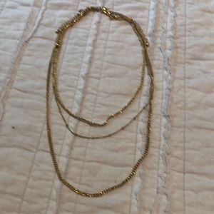 Gold Plated Necklace Set of 3